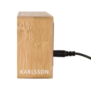 KARLSSON Horloges<Réveil Tube Bambou,