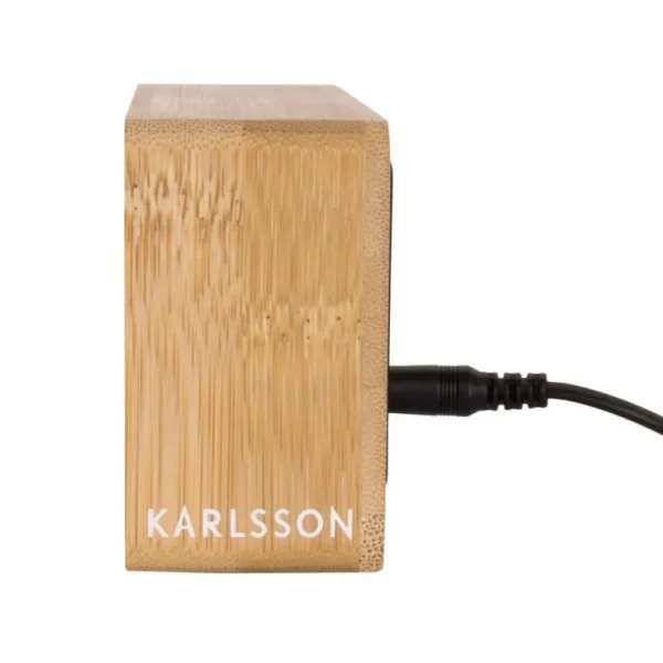 KARLSSON Horloges<Réveil Tube Bambou,