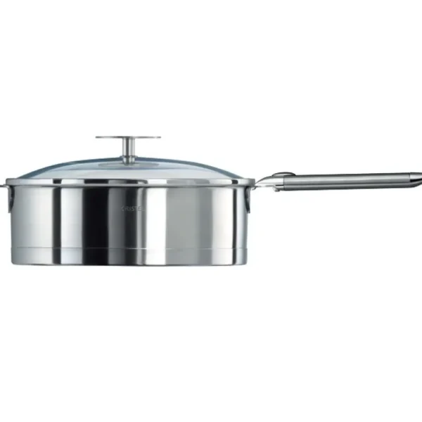 CRISTEL Sauteuses Anti-Adhérentes<Sauteuse 28cm anti adhérente strate amovible,