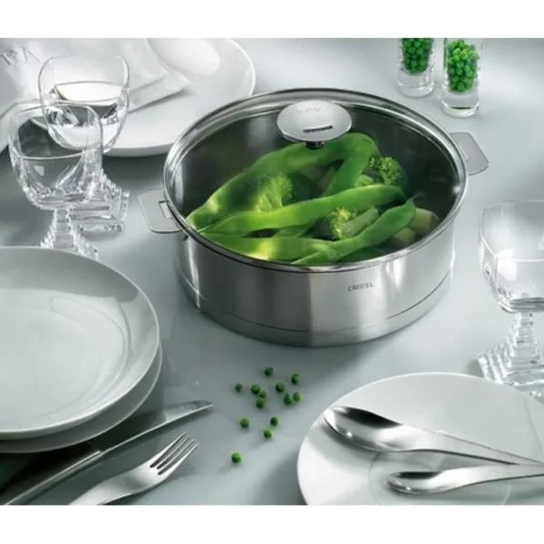 CRISTEL Sauteuses Anti-Adhérentes<Sauteuse 28cm anti adhérente strate amovible,