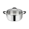 LAGOSTINA Sauteuses Inox<Sauteuse inox 26 cm Tempra avec couvercle,