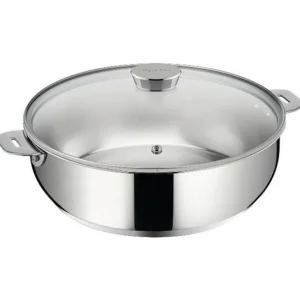 LAGOSTINA Sauteuses Inox<Sauteuse inox avec couvercle Salvaspazio+,