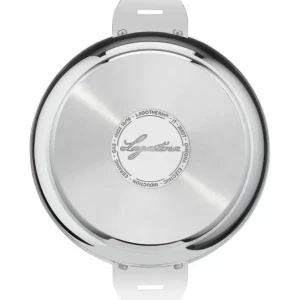 LAGOSTINA Sauteuses Inox<Sauteuse inox avec couvercle Salvaspazio+,