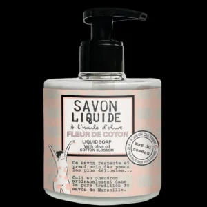mas du roseau Les Soins<Savon Liquide Fleur de Coton,