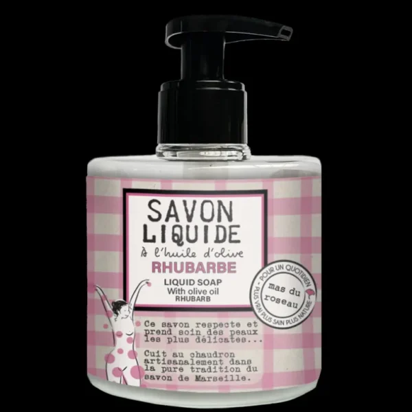 mas du roseau Les Soins<Savon Liquide Rhubarbe,
