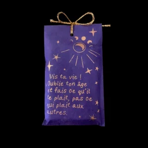 mas du roseau Les Soins<Savon Message Pensée Positive couleur Violet,