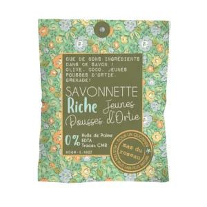 mas du roseau Les Soins | Coin Lavabo<Savonnette Riche Jeunes pousses d'ortie,