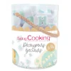 ScrapCooking Emporte-Pièce<Seau 36 découpoirs éjecteurs chiffres et lettres,