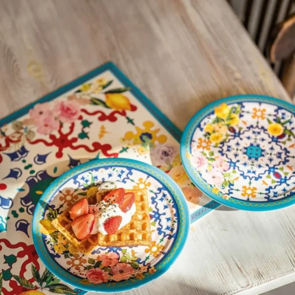 GUZZINI Les Assiettes Dessert | Les Assiettes Creuses<Service de table Flower & Lemon,