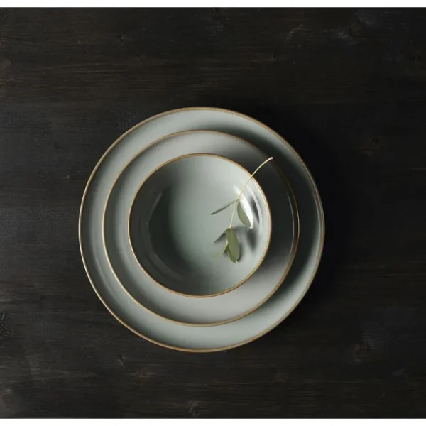 ASA SELECTION Les Assiettes Dessert | Les Assiettes Plates<Service de table Saisons Eucalyptus,