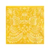 Françoise PAVIOT Serviettes En Papier<Serviettes en papier Amazonia Jaune,