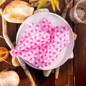 Françoise PAVIOT Serviettes En Papier<Serviettes en papier Bouée Rose,