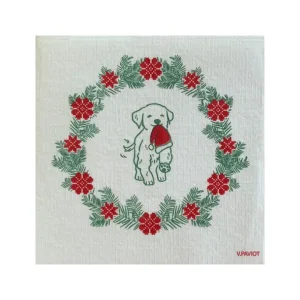 Françoise PAVIOT Serviettes En Papier<Serviettes en papier Chien Bonnet,