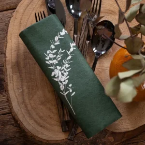 Françoise PAVIOT Serviettes En Papier<Serviettes en papier Eucalyptus,