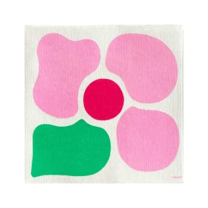 Françoise PAVIOT Serviettes En Papier<Serviettes en papier Fleur Pop Rose,