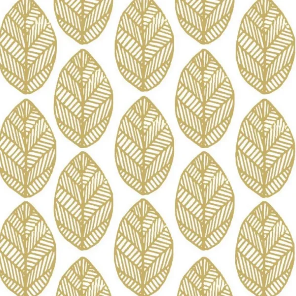 PaperProduct Design Serviettes En Papier<20 serviettes en papier Golden Leaves,