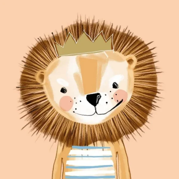 Enfant PaperProduct Design Le Textile Pour Enfant | Serviettes En Papier<20 serviettes en papier Leo,