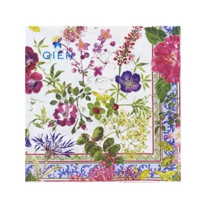 GIEN FRANCE Serviettes En Papier<Serviettes en papier Millefleurs, Faïencerie de Gien
