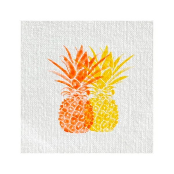 Françoise PAVIOT Serviettes En Papier<Serviettes en papier pm Ananas,