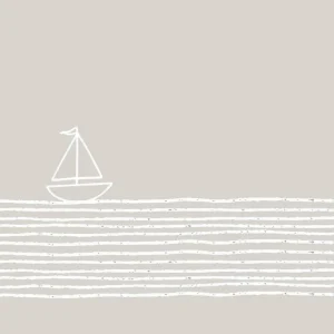 PaperProduct Design Serviettes En Papier<20 serviettes en papier Pure Sailing Taupe,