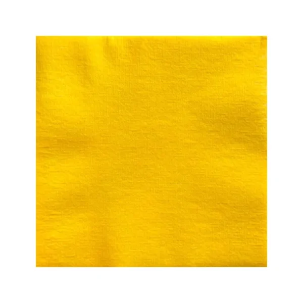 Françoise PAVIOT Serviettes En Papier<Serviettes en papier Uni Jaune,