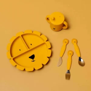 Enfant Trixie Les Couverts Pour Enfant<Set 3 couverts silicone Mr Lion,