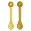 Enfant Trixie Les Couverts Pour Enfant<Set 2 cuillères silicone Mr Lion,