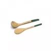 COOKUT Ustensiles En Bois<Set Cuillère et Louche en bois,