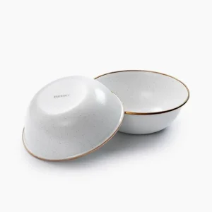 Barebones Bols, Mugs Et Tasses<Set de 2 Bols en Email,