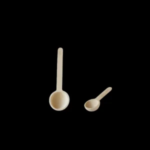 PEBBLY Ustensiles En Bois<Set de 2 cuillères à doser en bambou,