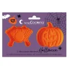 ScrapCooking Emporte-Pièce<Set de 2 découpoirs éjecteurs Halloween,