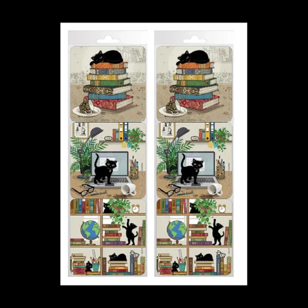 Kiub Les Dessous De Verre<Set de 6 dessous de verre assortis Chatons,