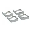 Kitchen Craft Produits Malins<Set de 4 pinces nappe Clip Inox, Kitchencraft