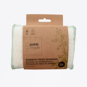 Point Virgule Brosserie | Écologiques<Set de 2 éponges en fibre de bambou,