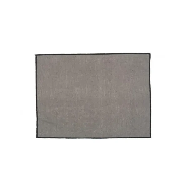 HAOMY TEXTILE Sets De Table<Set de table en lin enduit Borgo, Haomy