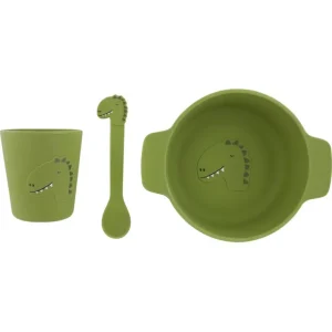 Enfant Trixie La Vaisselle Pour Enfant<Set repas silicone Mr Dino,