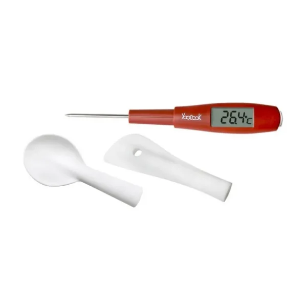 YooCook Thermomètres De Cuisine<Spatule cuillère avec Thermomètre Intégré,