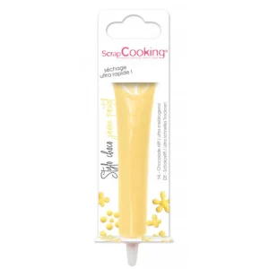 ScrapCooking Les Ingrédients Du Pâtissier<Stylo goût choco Jaune Pastel,