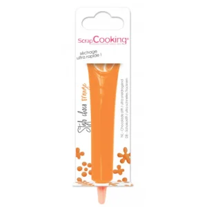 ScrapCooking Les Ingrédients Du Pâtissier<Stylo goût choco Orange,