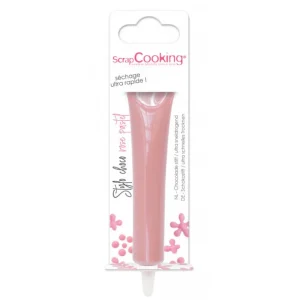 ScrapCooking Les Ingrédients Du Pâtissier<Stylo goût choco Rose Pastel,