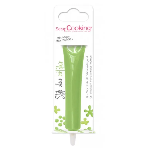 ScrapCooking Les Ingrédients Du Pâtissier<Stylo goût choco Vert clair,
