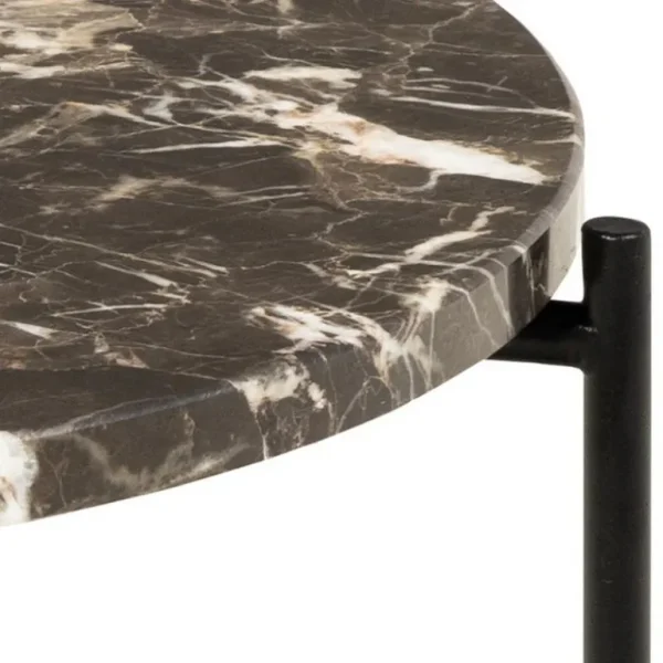 Actona Tables Basses Et Bouts De Canapé<Table d'appoint Avila Marble Emperador,