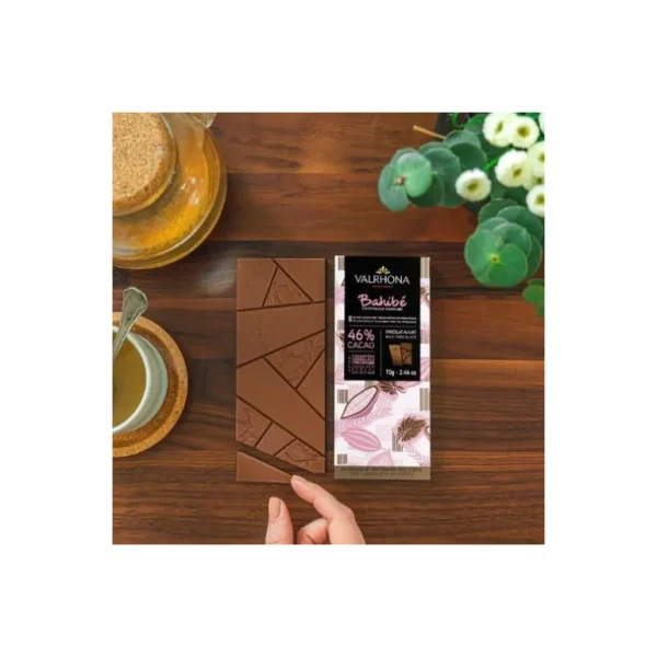 VALRHONA Les Ingrédients Du Pâtissier | Le Chocolat<Tablette chocolat lait Bahibé 46%,