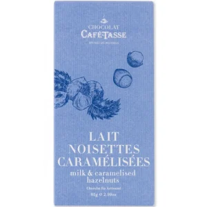 Café Tasse Le Chocolat<Tablette de chocolat au Lait Noisettes Caramélisées,