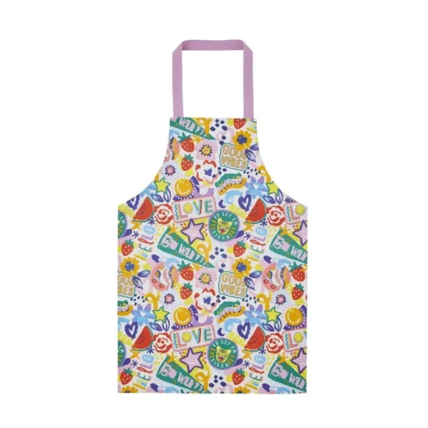 Enfant Ulster Weavers Le Textile Pour Enfant | Tabliers Et Toques<Tablier enfant PVC Good Vibes,