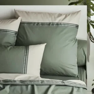 Tradilinge Housses De Couette, Parures | Oreillers, Traversins<Taie d'Oreiller Noa Kaki,