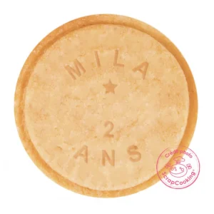 ScrapCooking Emporte-Pièce<Tampon messages Biscuit,