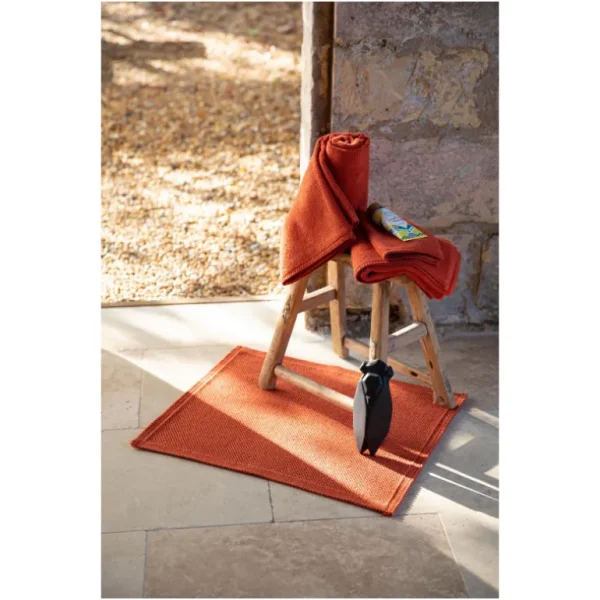 VIVARAISE Tapis De Salle De Bain<Tapis de bain Etia Bleu Prusse,