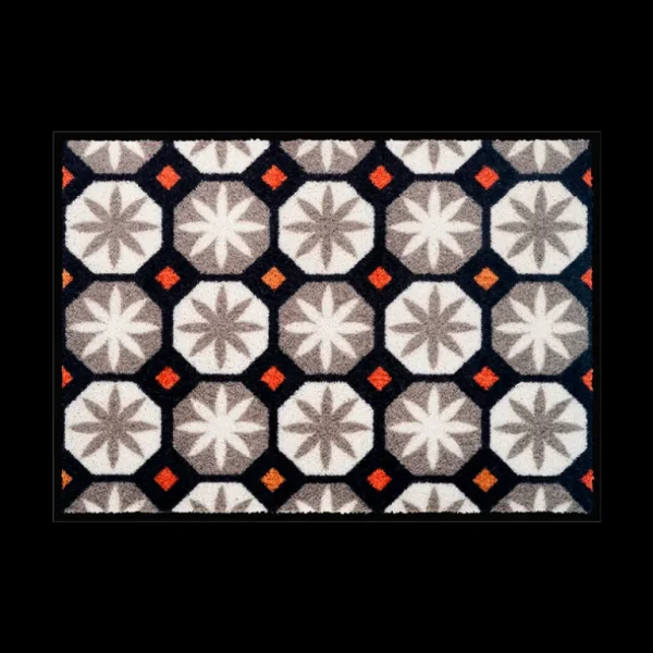 DERRIERE LA PORTE Tapis<Tapis de patio Ciment, Derrière la porte