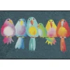 Salonloewe Efia Tapis<Tapis 50x75cm Rainbow Birds,
